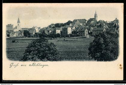 AK Böblingen, Teilansicht