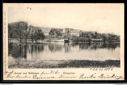AK Böblingen, Tiergarten, Panorama