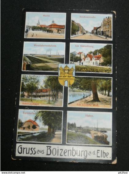 Boizenburg a. Elbe , 1920 , alte Ansichtskarte , AK , CPA !