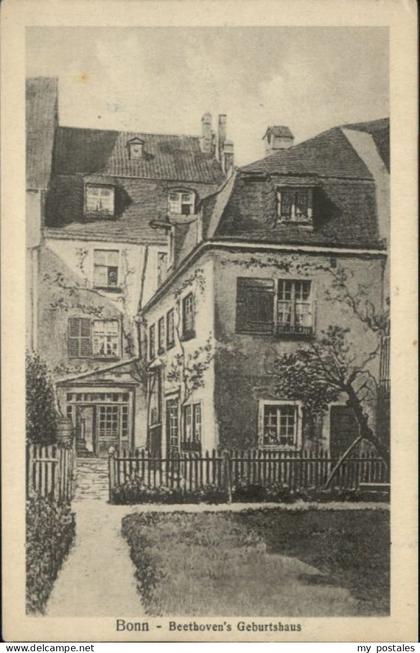 Bonn Rhein Bonn Beethovens Geburtshaus