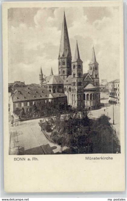 Bonn Rhein Bonn Muensterkirche