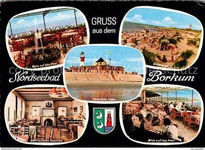 Borkum Suedstrand Teestube Terrassen