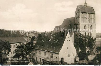 Borna Leipzig Kirche mit Superintendentur