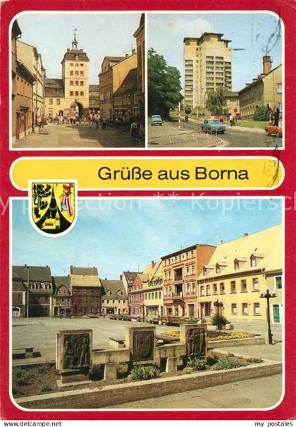 Borna Leipzig Reichstor Hochhaus Markt
