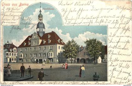 Gruss aus Borna - Stadthaus