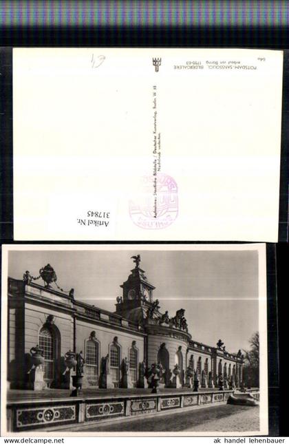 317845,Potsdam Sanssouci Bildergalerie Statuen