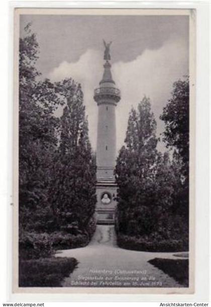 39001676 - Hakenberg. Abgebildet ist die Siegessaeule zur Erinnerung an die Schlacht bei Fehrbellin am 18. Juni 1675. P