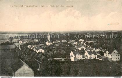 Biesenthal -Bernau Brandenburg Blick auf die Kolonie