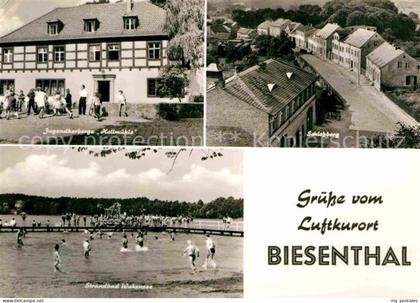 Biesenthal-Bernau Jugendherberge Hallmuehle Schlossberg Strandbad Wirchensee