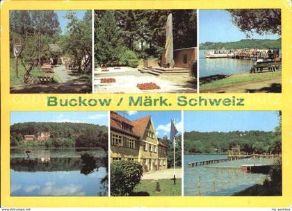 Buckow Maerkische Schweiz Sowjetisches Ehrenmal Jugendherberge Kuba Schermuetzel