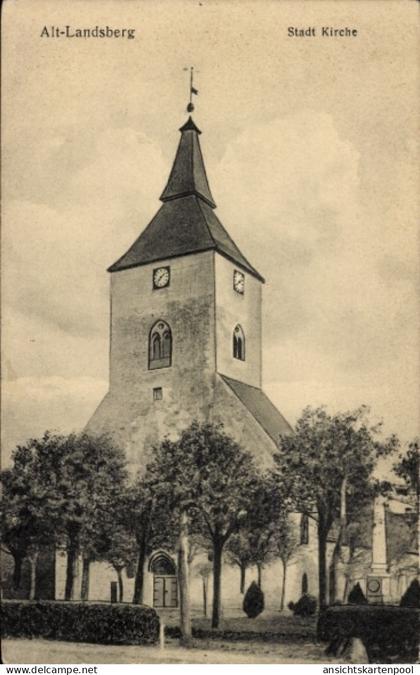 CPA Altlandsberg in der Mark, Stadtkirche