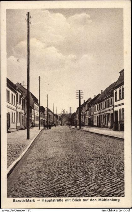 CPA Baruth in der Mark, Hauptstraße, Mühlenberg