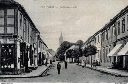 CPA Fehrbellin, Kurfürstenstraße, Geschäfte