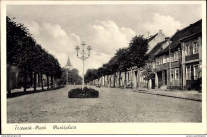 CPA Friesack in der Mark, Marktplatz