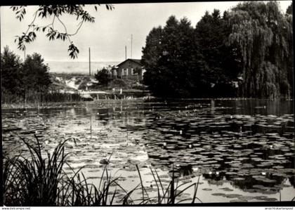 CPA Glienicke Rietz Neuendorf Brandenburg, BEWAG-Ferienheim, Herzberger See