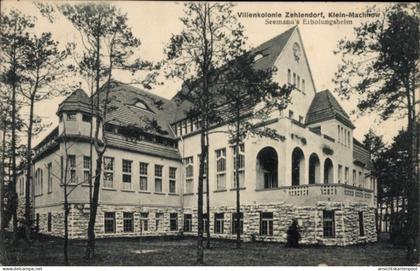 CPA Kleinmachnow in Brandenburg, Seemanns Erholungsheim, Villenkolonie Zehlendorf