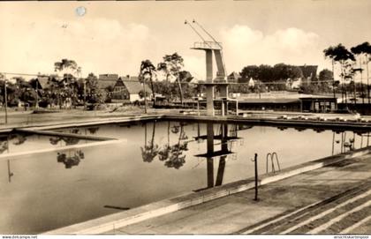CPA Lauchhammer in der Niederlausitz, Schwimmstadion, Sprungturm