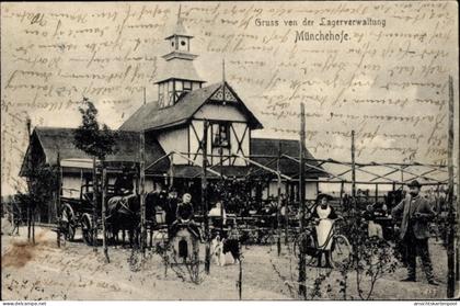 CPA Münchehofe in Brandenburg, Partie an der Lagerverwaltung
