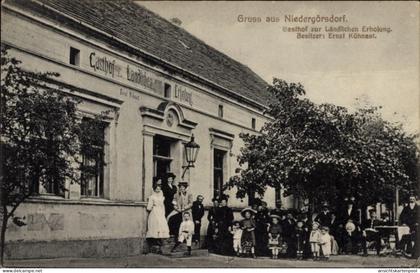 CPA Niedergörsdorf Brandenburg, Gasthof zur Ländlichen Erholung