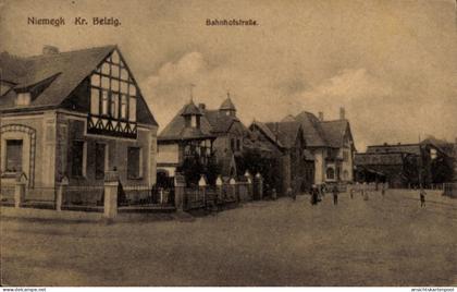 CPA Niemegk in Brandenburg, Bahnhofstraße