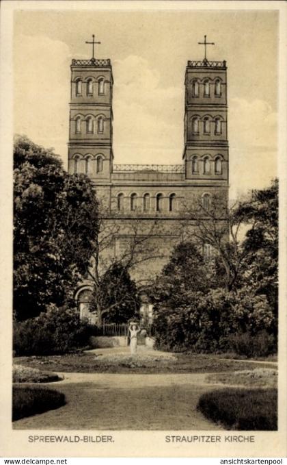 CPA Straupitz im Spreewald, Kirche