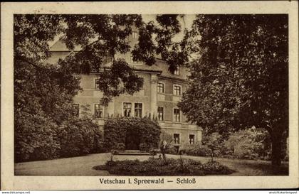 CPA Vetschau im Spreewald, Schloss