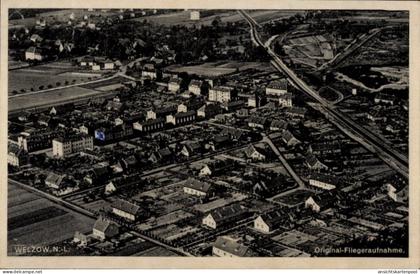 CPA Welzow in der Niederlausitz, Fliegeraufnahme