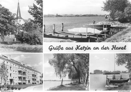 Ketzin (Havel) Teilansichten Mehrbildkarte ngl #173.534