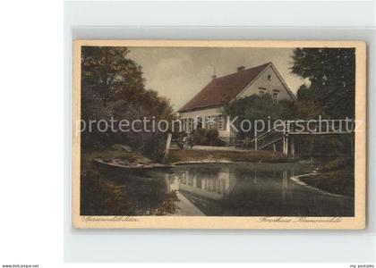 Luebbenau Spreewald Forsthaus Kannomuehle