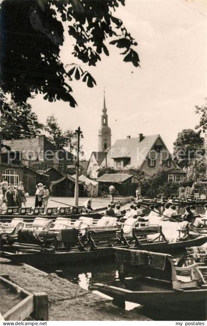 Luebbenau Spreewald Kahnabfahrtsstelle