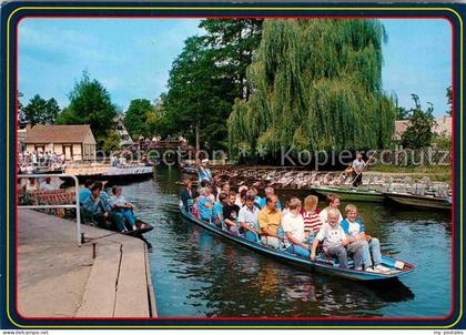 Luebbenau Spreewald Kahnfaehrhafen Kahn