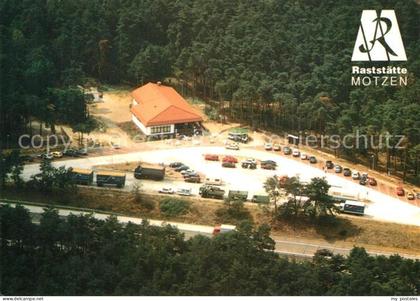 Motzen Mittenwalde Mark Raststaette Motzen Fliegeraufnahme