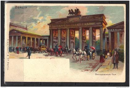 CPA - (Allemagne) Berlin - Brandenburger Thor