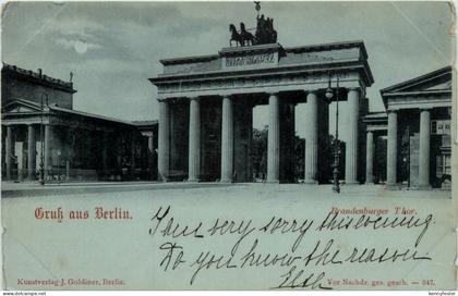 Gruss aus Berlin - Brandenburger Tor