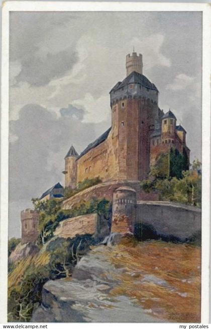 Braubach Rhein Braubach Marksburg KuenstlerSchulze