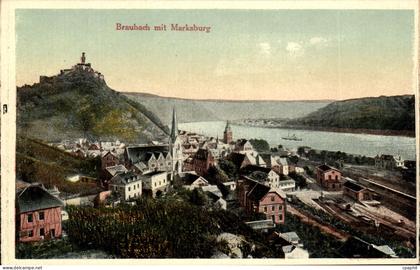 CPA Braubach Mit Marksburg