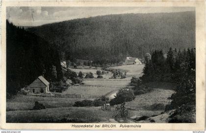 Brilon - Hoppecketal - Pulvermühle