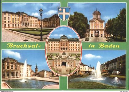 Bruchsal mit Schloss