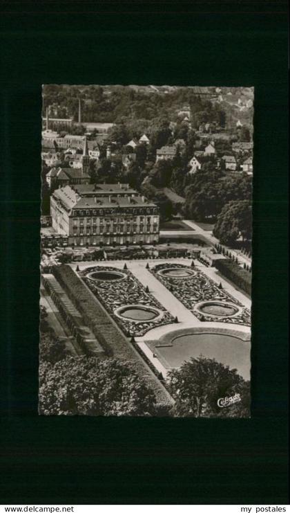 Bruehl Fliegeraufnahme Schloss Augustusburg