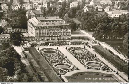 Bruehl Fliegeraufnahme Schloss Augustusburg
