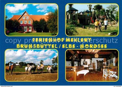 Brunsbuettel Ferienhof Mehlert Reiterhof Kinderreiterferien Spielplatz