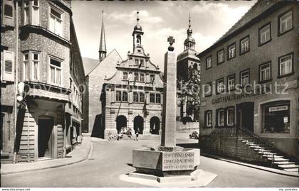 Buchen Baden Altes Rathaus