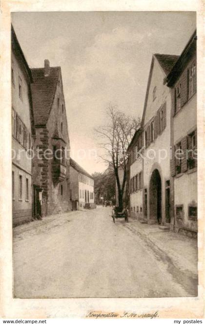 Buchen Odenwald Strassenpartie