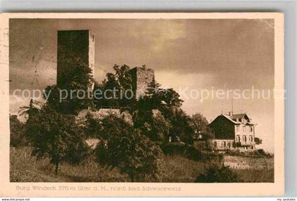 Buehl Baden Burg Windeck