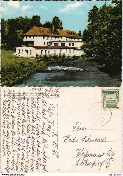 Ansichtskarte Bad Randringhausen-Bünde Gebäude Ansicht 1968