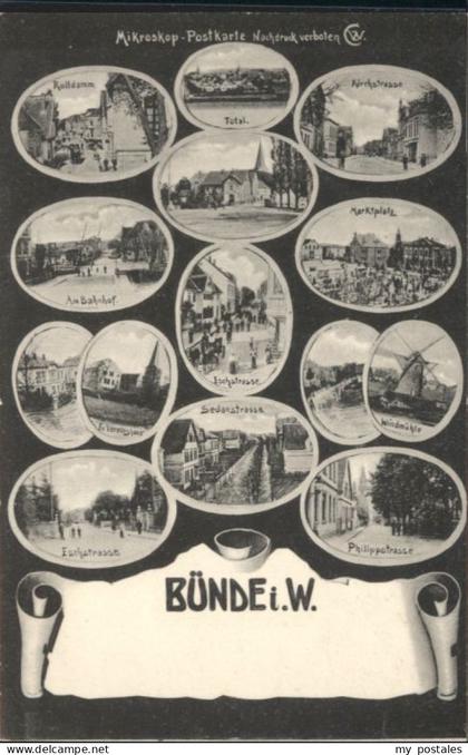 Buende Herford Buende Philippstrasse Eschstrasse Sedanstrasse Marktplatz kirchst