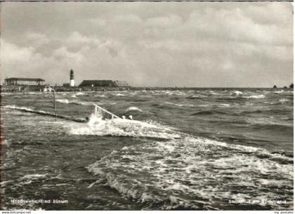 Buesum Nordseebad Buesum Sturmflut x 1962
