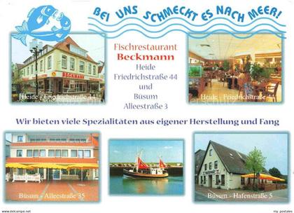 BueSUM Nordseebad Fischrestaurant Beckmann Heide Friedrichstrasse Buesum Alleest