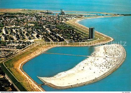 Buesum Nordseebad Fliegeraufnahme