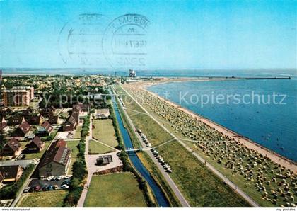 Buesum Nordseebad Fliegeraufnahme